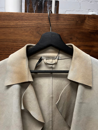 SS2002 Yves Saint Laurent Rive Gauche by Tom Ford ‘Safari’ Raw Suede Jacket