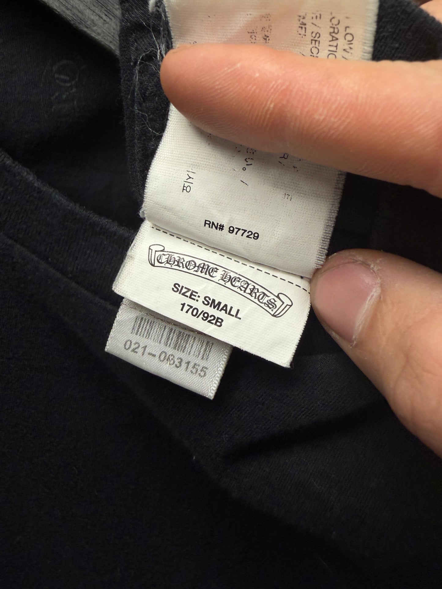 Chrome Hearts ‘Foti Star Graphic’ Black Graphic T-Shirt