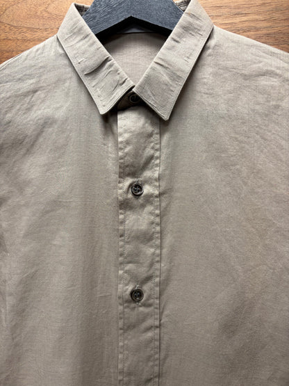 SS2005 Dior Homme ‘Beck’ Sheer Brown Button Up Shirt