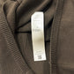 AW2023 Rick Owens Luxor ‘Peter’ Dust Brown Virgin Wool Cardigan