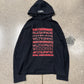 SS2018 Vetements ‘Weltschmerz’ Zurich Jersey Cotton Hoodie