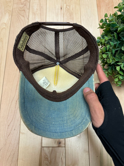 Kapital ‘Denim Repair’ Mesh Trucker Hat