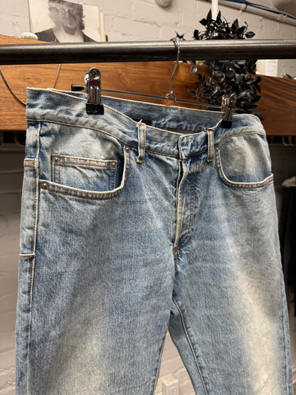 Dior Homme ‘Faded Light Wash ’ Blue Skinny Jeans