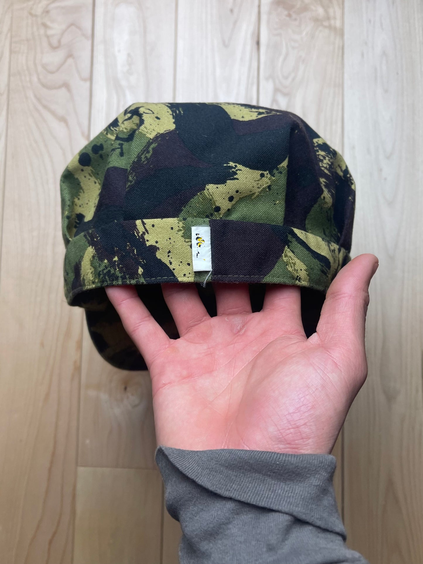 SS2000 Undercover ‘Melting Pot’ Paper Boy Camo Hat