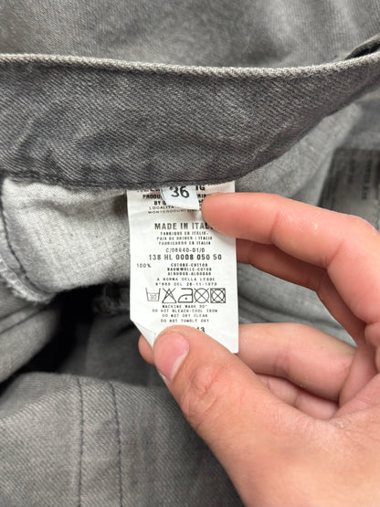 Vintage Helmut Lang ‘Painter’ Bootcut Grey Denim