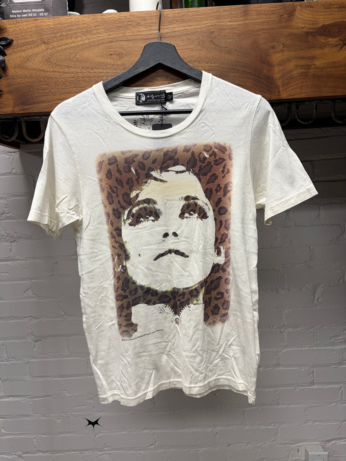 Hysteric Glamour x Andy Warhol ‘Portrait’ White Graphic T-Shirt