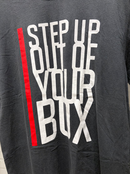 Number (N)ine x Marlboro ‘Step up Out of Your Box’ Black Slogan T-Shirt