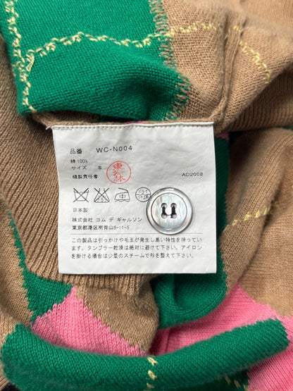 2008 Junya Watanabe ‘Diamond’ Knit Sleeveless Cardigan