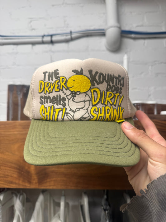 Kapital Kountry Green/Tan Mesh Trucker Hat