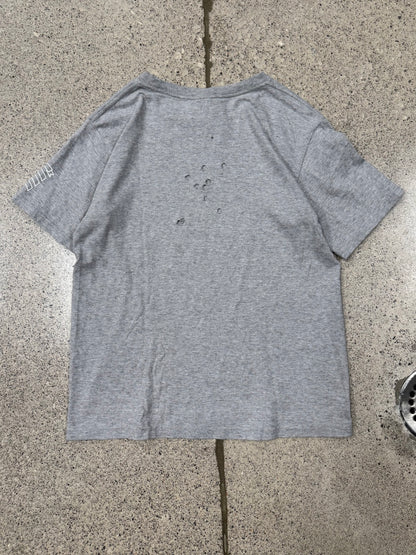Number (N)ine ‘Shield’ Shotgun Distressed Graphic T-Shirt
