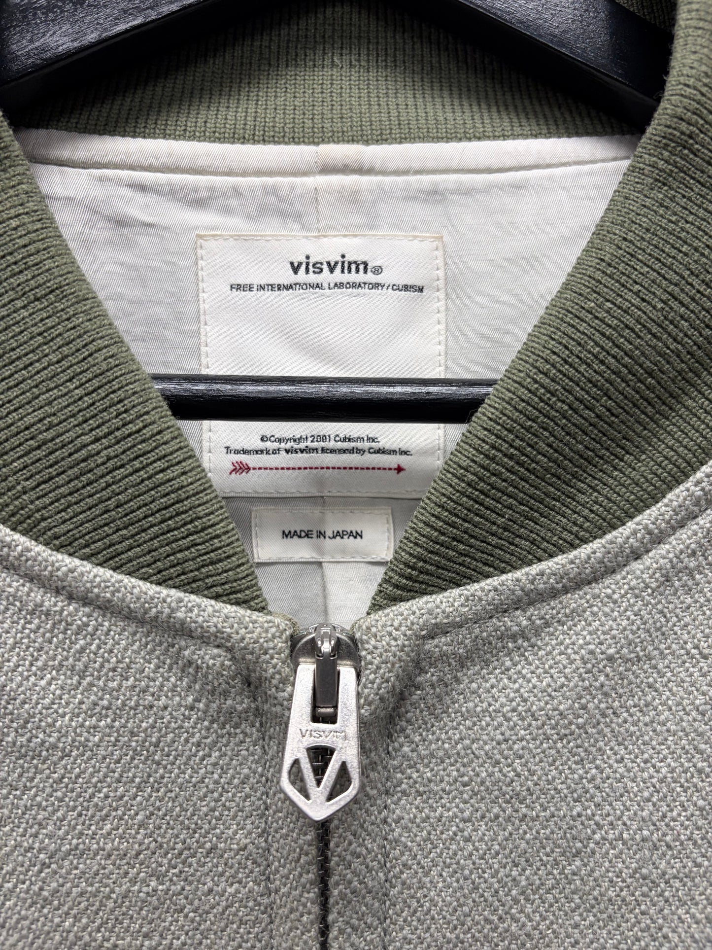 SS2022 Visvim Varsity ‘JKT W/L’ Horse Hide Leather Bomber Jacket