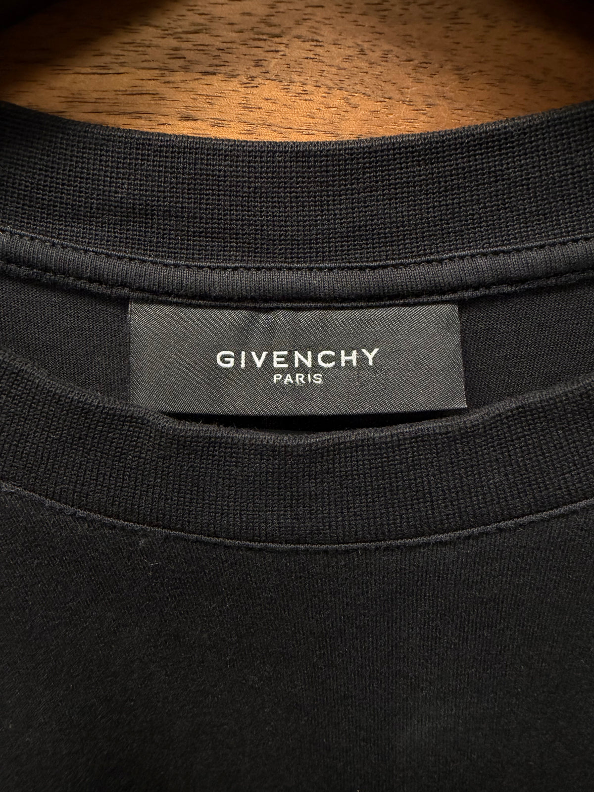 AW2013 Givenchy by Ricardo Tisci ‘Double Doberman’ Black Graphic T-Shirt