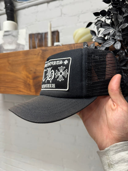 Chrome Hearts ‘Honolulu’ Store Exclusive Black Trucker Hat