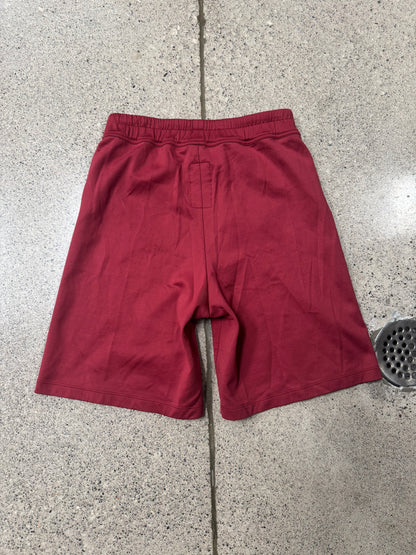 Rick Owens x Champion Red Drawstring Cotton Sweat Shorts