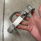 Rick Owens ‘Disco’ Silver/Pearl Clip Closure Belt