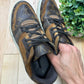 Louis Vuitton Brown Leather/Suede Low Top LV Trainers