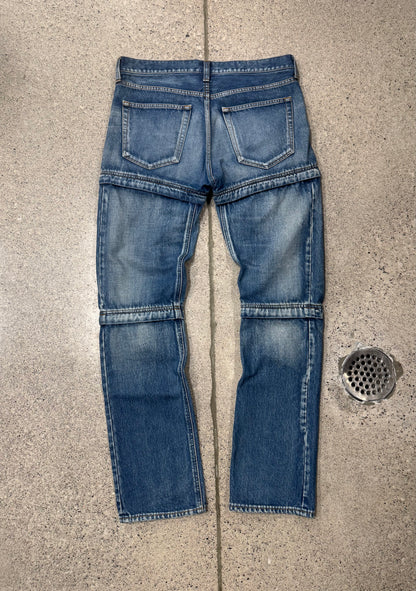 SS2017 Balenciaga ‘Convertible’ 3 Piece Denim