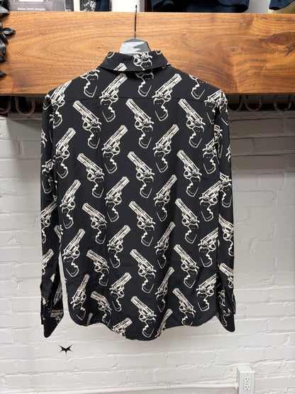 AW2014 Saint Laurent by Hedi Slimane ‘Pistol Print’ Button Up Shirt