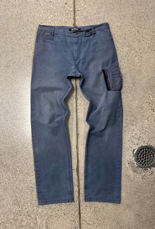 AW2005 Raf Simons ‘History of My World’ MA-1 Cargo Denim