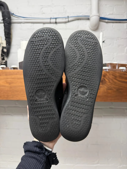 Balenciaga x Adidas ‘Stan Smith’ Black Leather Low Top Sneakers