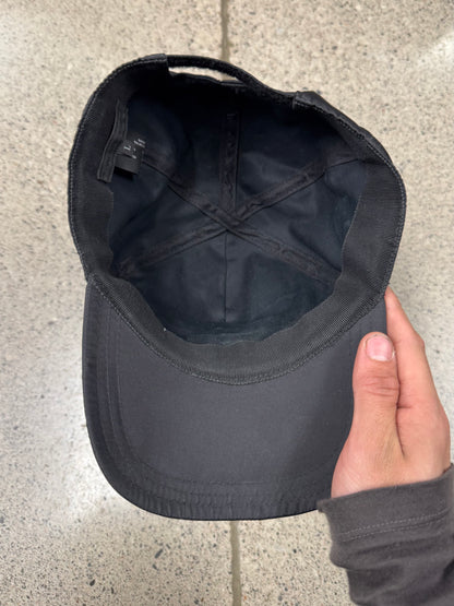 Prada Black Nylon Baseball Cap