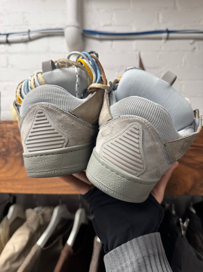 Lanvin ‘Jumbo Lace’ Curb Low Top Skate Sneakers