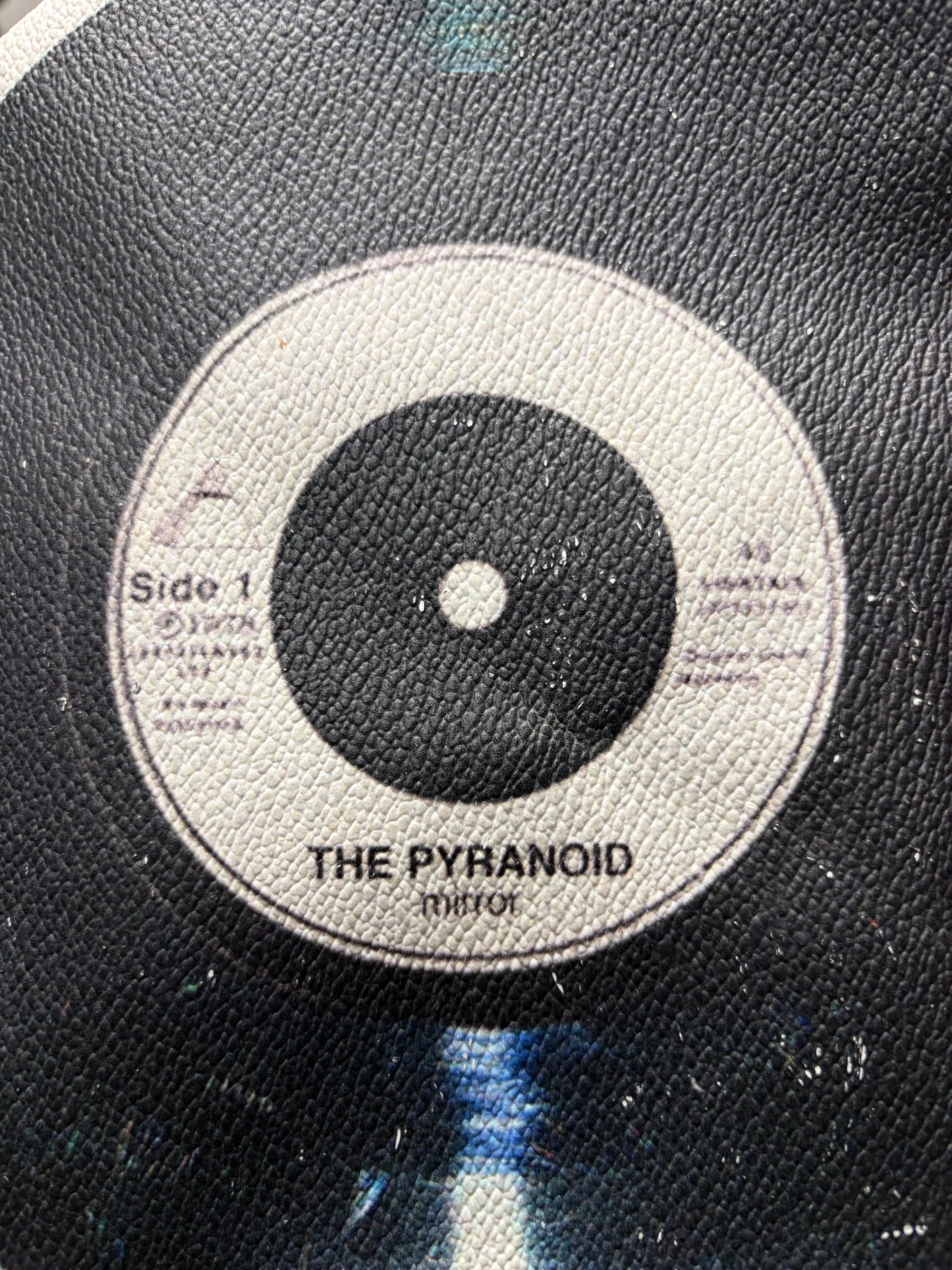 Undercover ‘Vinyl Record’ Leather Zip Pouch