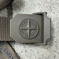 Stone Island ‘Compass Buckle’ Logo Belt