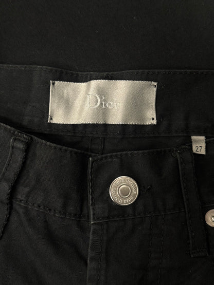 Dior Homme ‘Unaltered’ Black Skinny Cut Denim