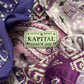 Kapital ‘Bandanna’ Purple Patchwork Button Down Trucker Jacket