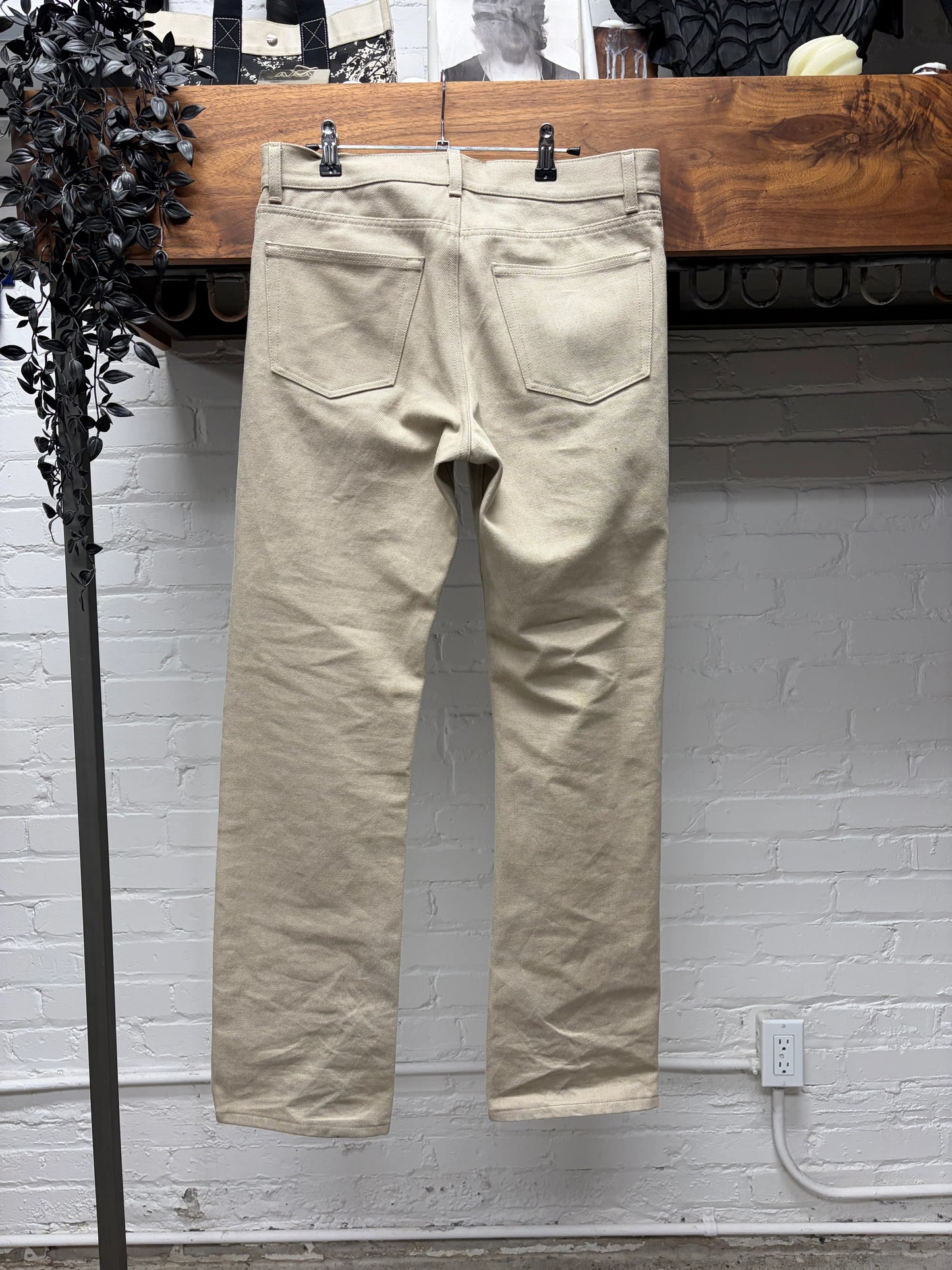 Vintage Helmut Lang ‘Sand Wash’ Classic Raw Bootcut Denim