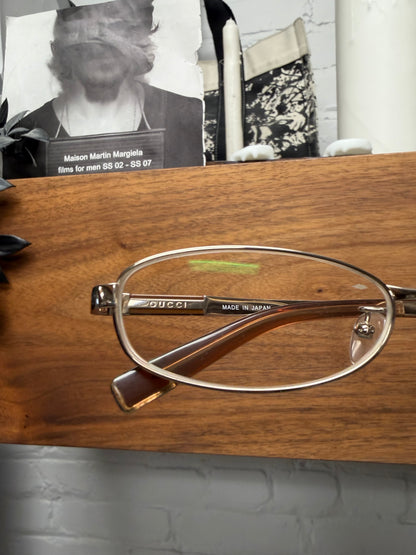 Gucci Clear Lens Tortoiseshell Prescription Glasses Frames