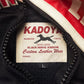 Kadoya ‘Blackhorse Racing Team’  Armored Leather Moto-Biker Jacket