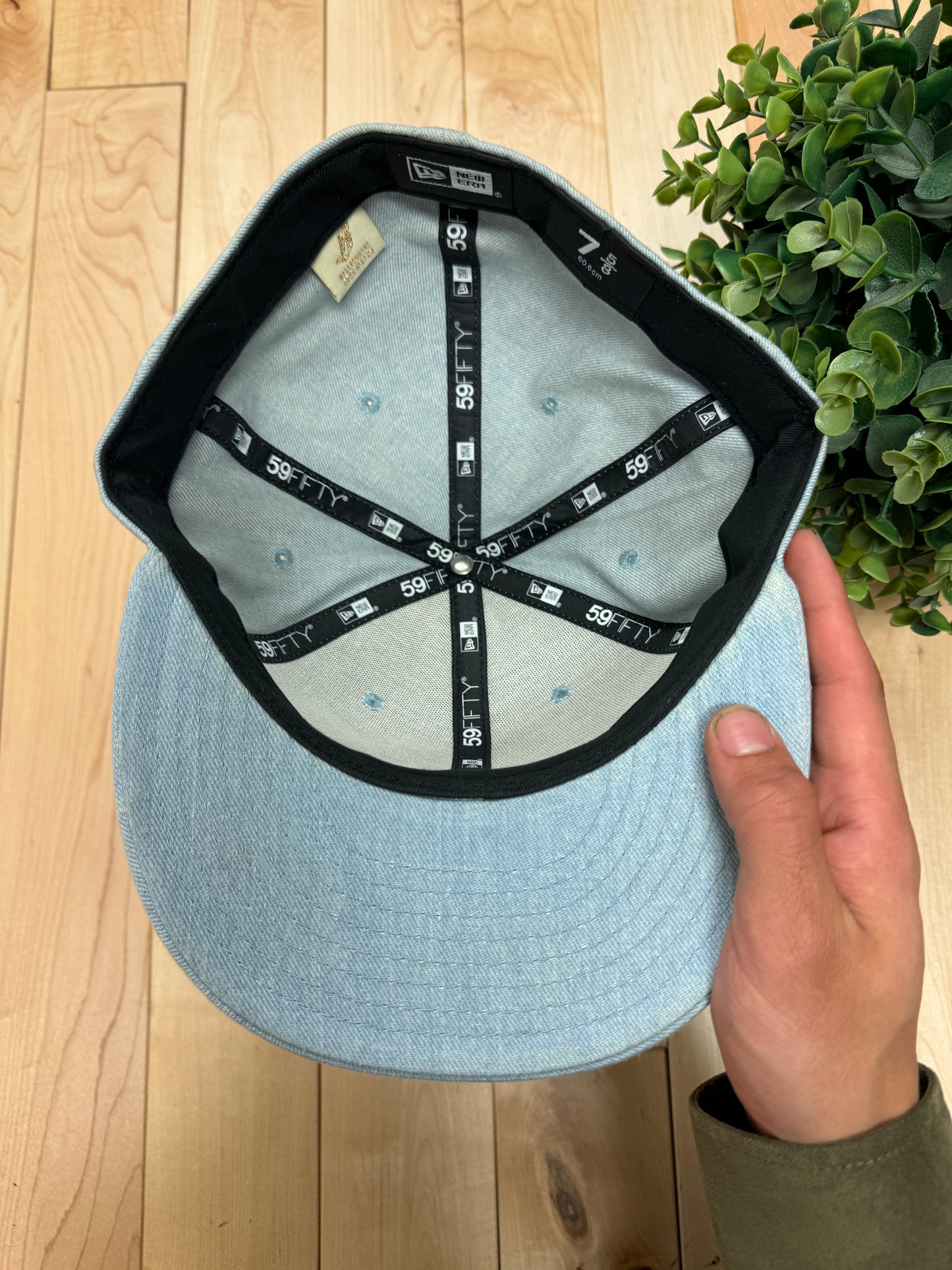 2000s Billionaire Boys Club x New Era Denim Fitted Hat