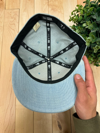 2000s Billionaire Boys Club x New Era Denim Fitted Hat