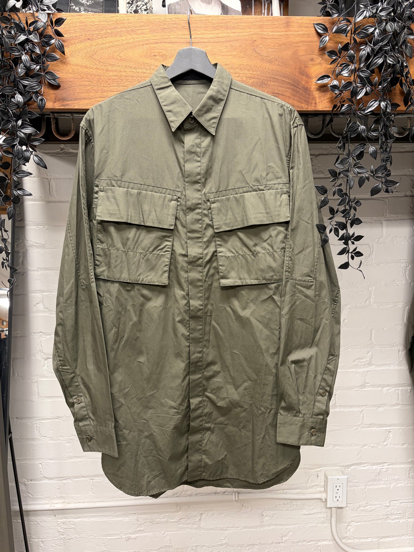 AW2018 Julius Military Inspired Cotton Work-Shirt