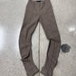 Haider Ackermann Pleated Brown ‘J-Cut’ Trousers