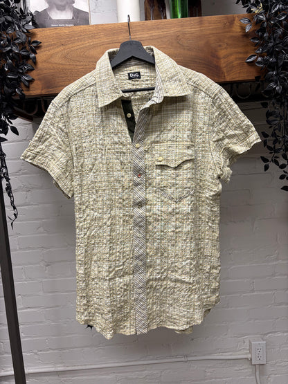 Dolce & Gabbana Gingham Button Up Shirt