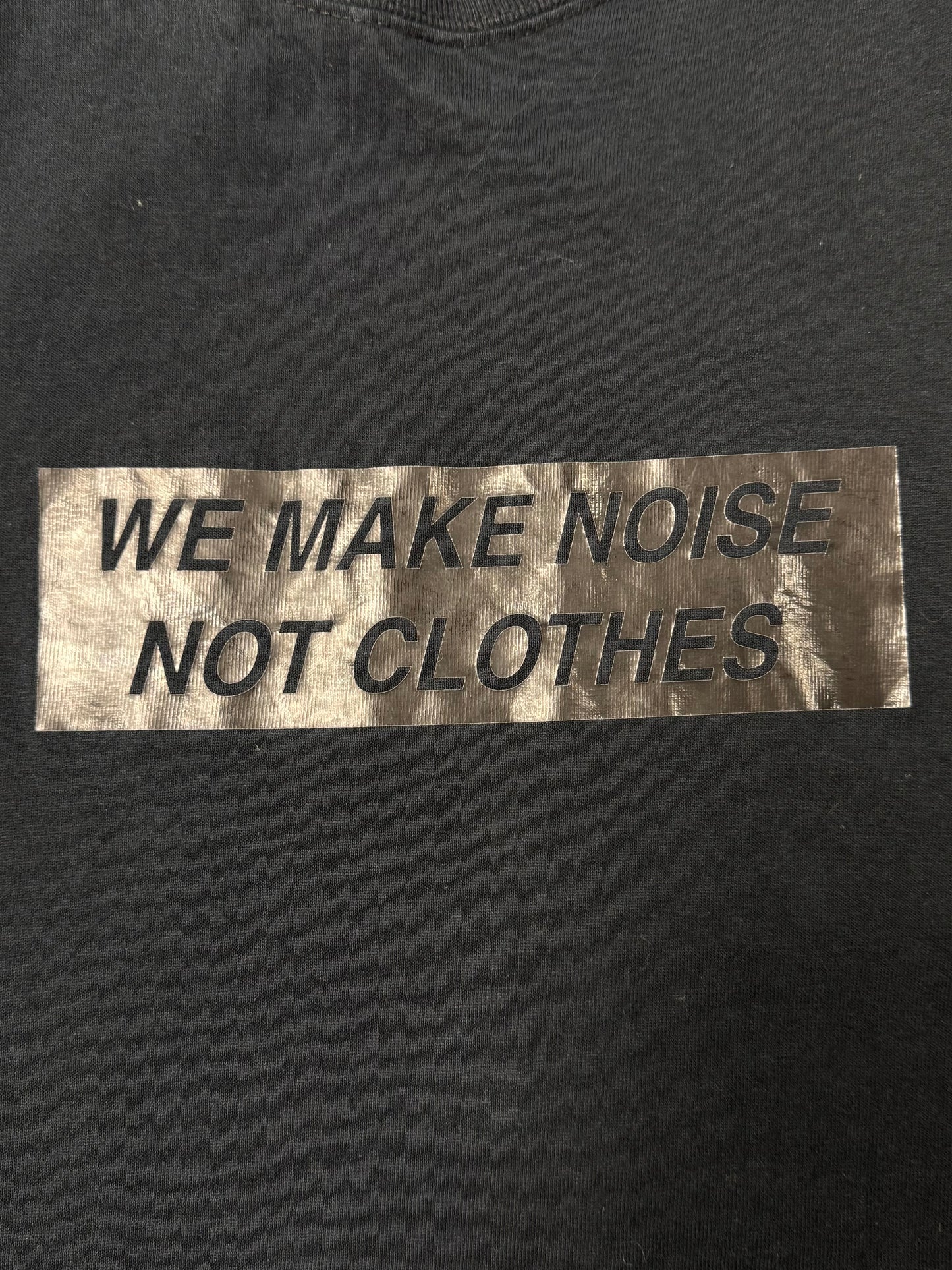 2000s Undercover ‘We Make Noise Not Clothes’ Box Logo T-Shirt