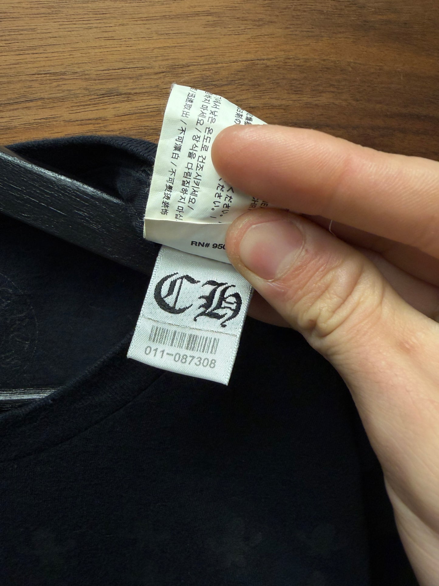 Chrome Hearts ‘Foti Monogram’ Black Graphic T-Shirt