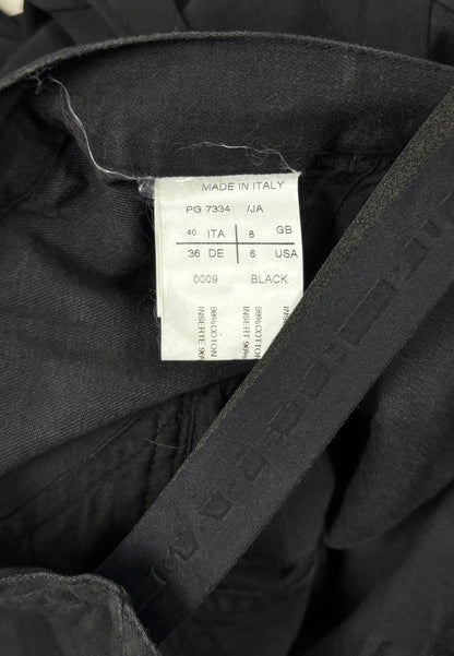 Rick Owens DRKSHDW ‘Skirted’ Black Skinny Jeans