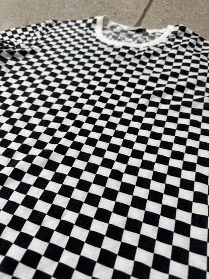 SS2006 Dior Homme by Hedi Slimane ‘Checkerboard’ Short Sleeve Shirt