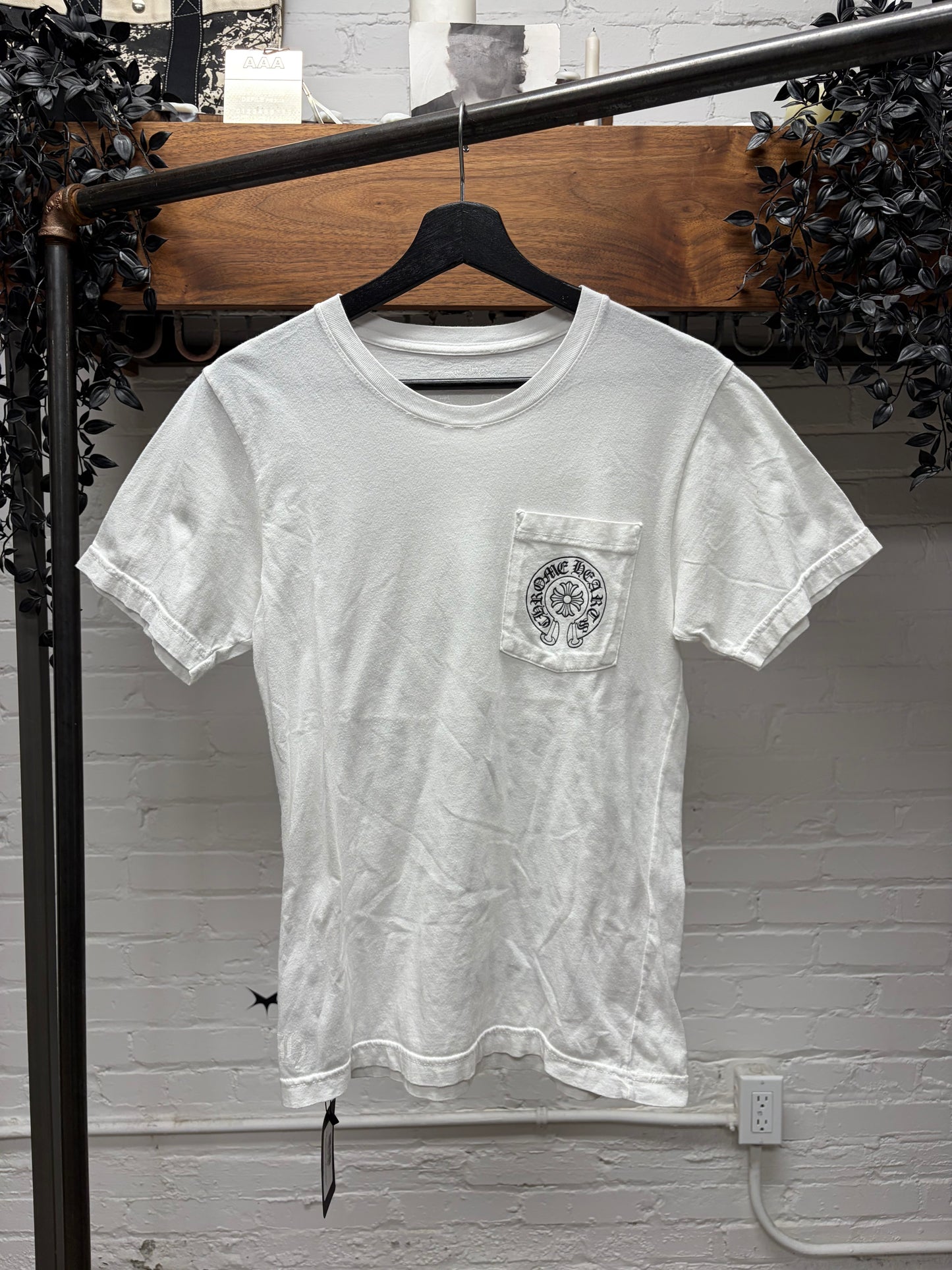 Chrome Hearts ‘Tapei Exclusive’ Horseshoe Logo White Graphic T-Shirt