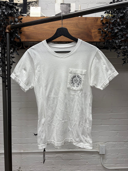 Chrome Hearts ‘Tapei Exclusive’ Horseshoe Logo White Graphic T-Shirt