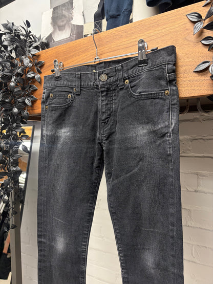 2014 Saint Laurent by Hedi Slimane ‘D01’ Black Skinny Jeans