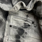 Civarize Acid Smoke Washed Flared Snake Denim