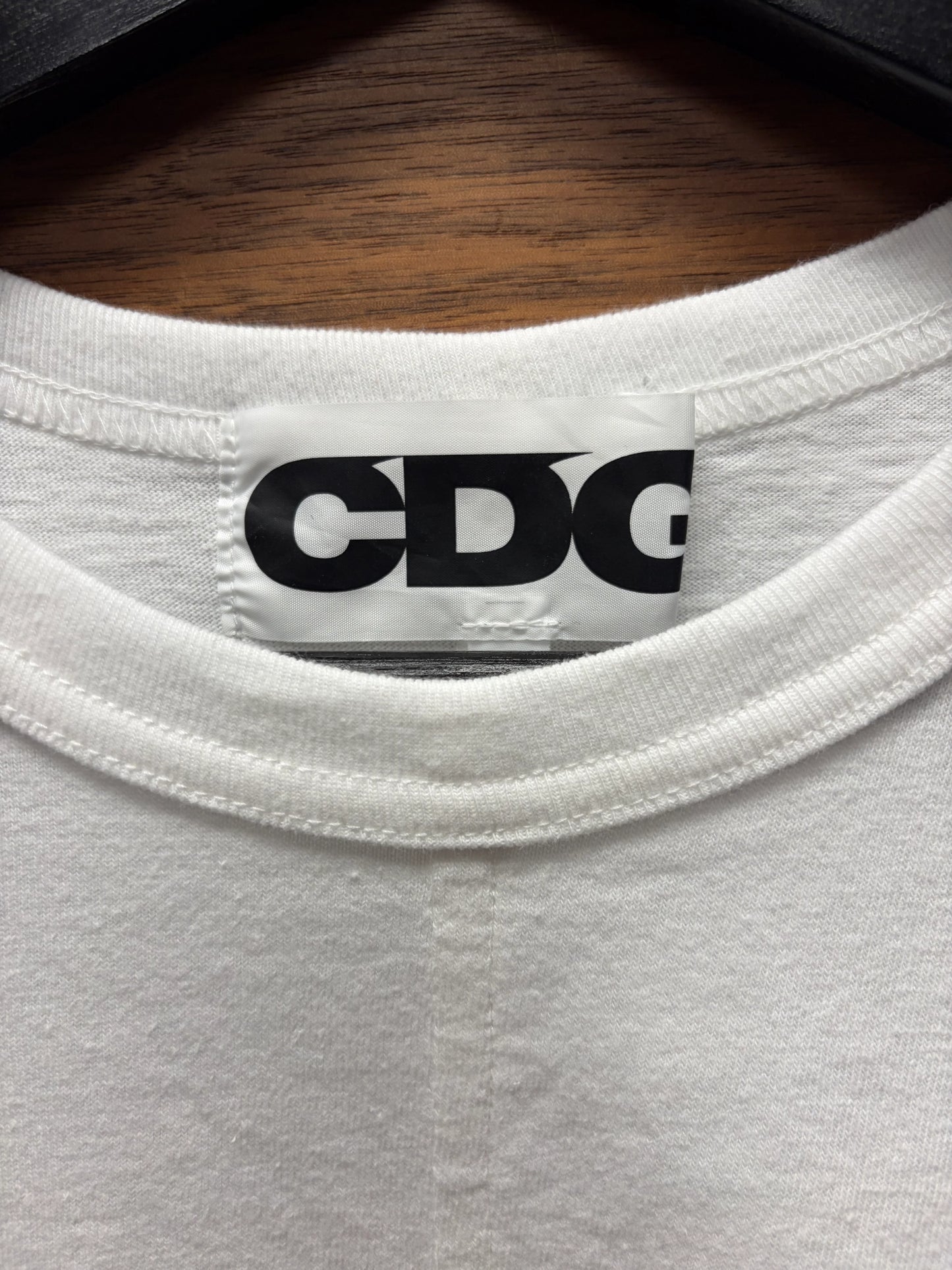 Comme Des Garçons ‘CDG Logo’ Split Reconstructed T-Shirt
