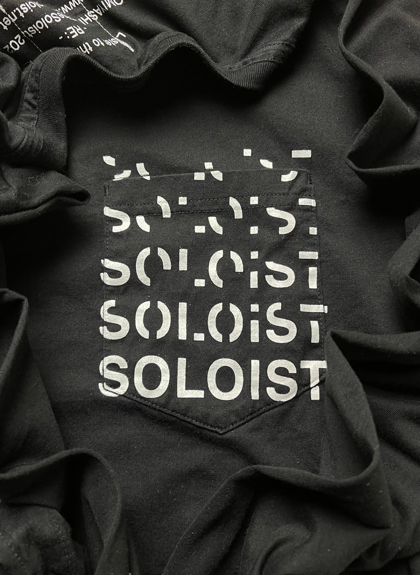 2021 Takahiro Miyashita The Soloist Logo Long Sleeve T-Shirt w