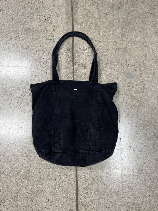 Our Legacy ‘Aviation’ Faded Black Denim Tote Bag