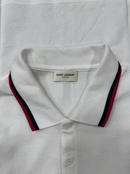 SS2016 Saint Laurent ‘YSL’ Logo Polo